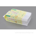 Laminated Adhesive Sticker Side Gusset Bag For Baby Wet Tissue